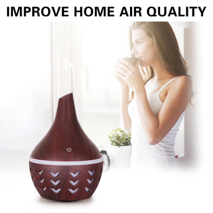 Aroma Essential Oil Diffuser LED Aroma Aromatherapy Humidifier on Clearance