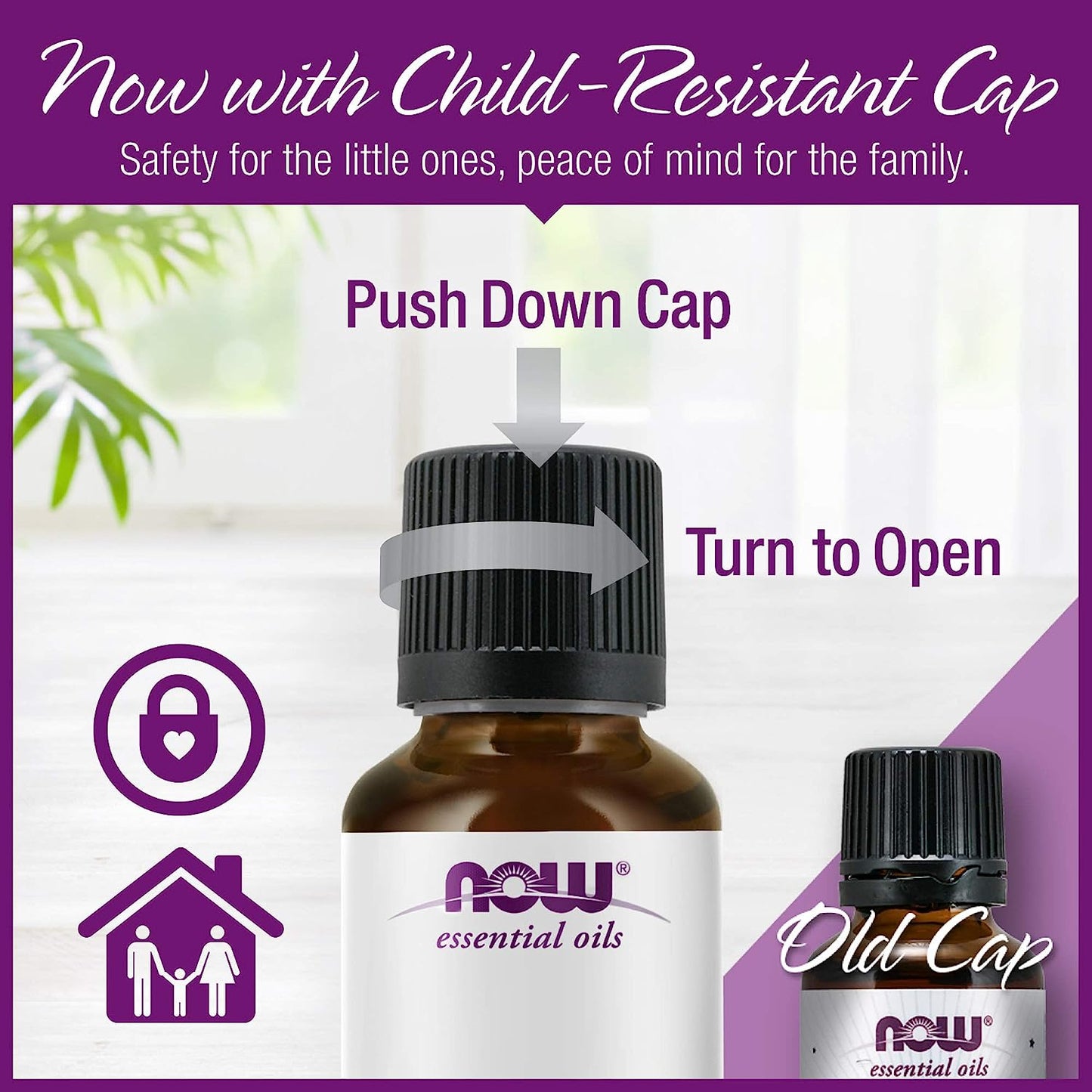 NOW Essential Oils, Vetiver Oil, Woodsy Aromatherapy Scent, Steam Distilled, 100% Pure, Child Resistant Cap, 10-Ml