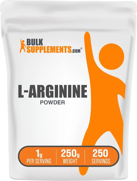 Bulksupplements L-Arginine Powder - 1G per Serving - 1 Kilogram (2.2 Lbs) - 1000 Servings