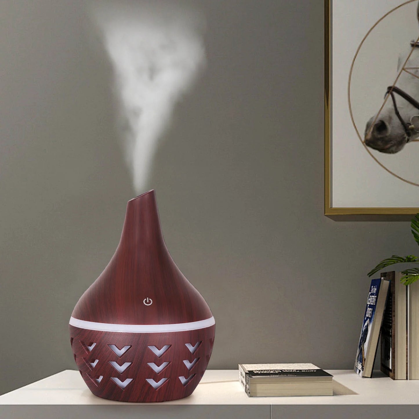 Aroma Essential Oil Diffuser LED Aroma Aromatherapy Humidifier on Clearance