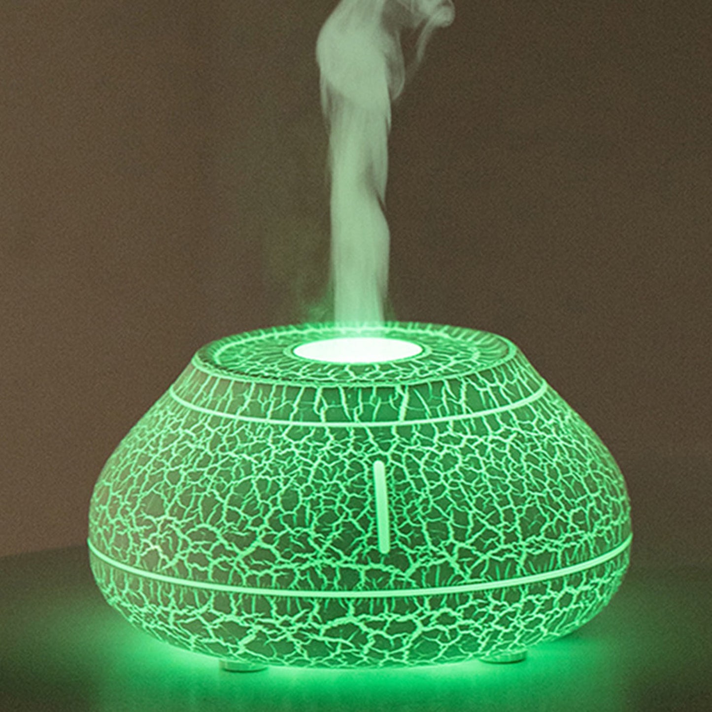 Colorful Simulation Flame Aromatherapy Machine Desktop Humidifier Household Diffuser Machine on Clearance