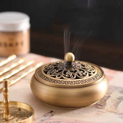 Incense Tao Set Gift Box Incense Seal Tools Agarwood Sandalwood Powder Tower Mold Yoga Meditation Purifying Soul Incense Gift