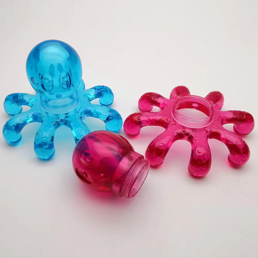 Mini Octopus Shape Personal Massage Muscle Relaxing Body Neck Massage Tool Crystal Claw Massage Handheld Massage