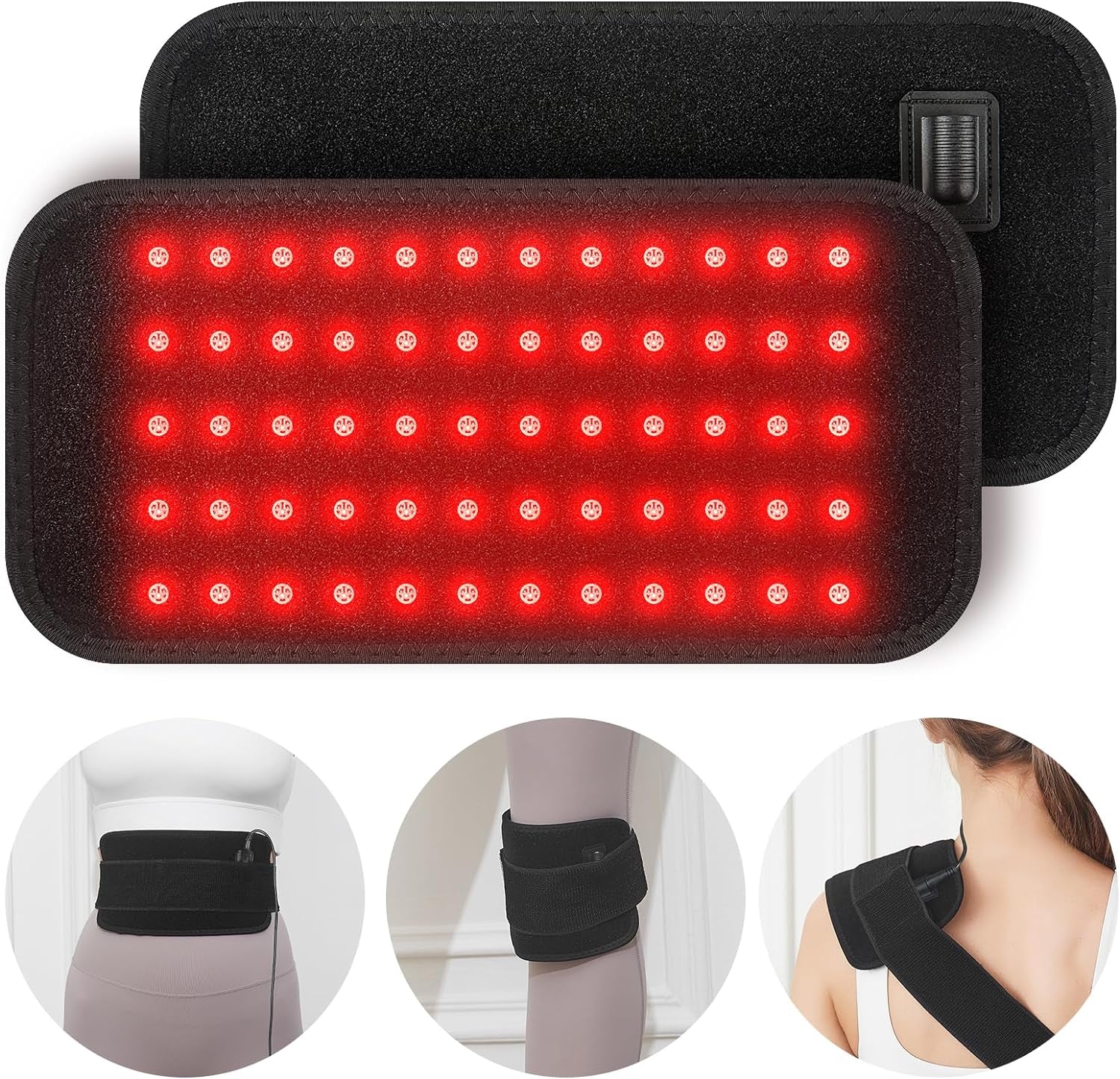 Red Light Therapy Belt,  Infrared Light Therapy Speed Healing with Controller, Versatile Use, Ideal Gift for Women Men