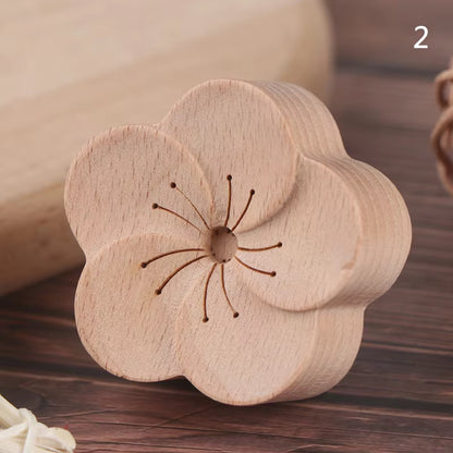 Essential Oil Diffus Wood Aroma Diffuser Wooden Aromatherapy Car Air Fresh Sleep