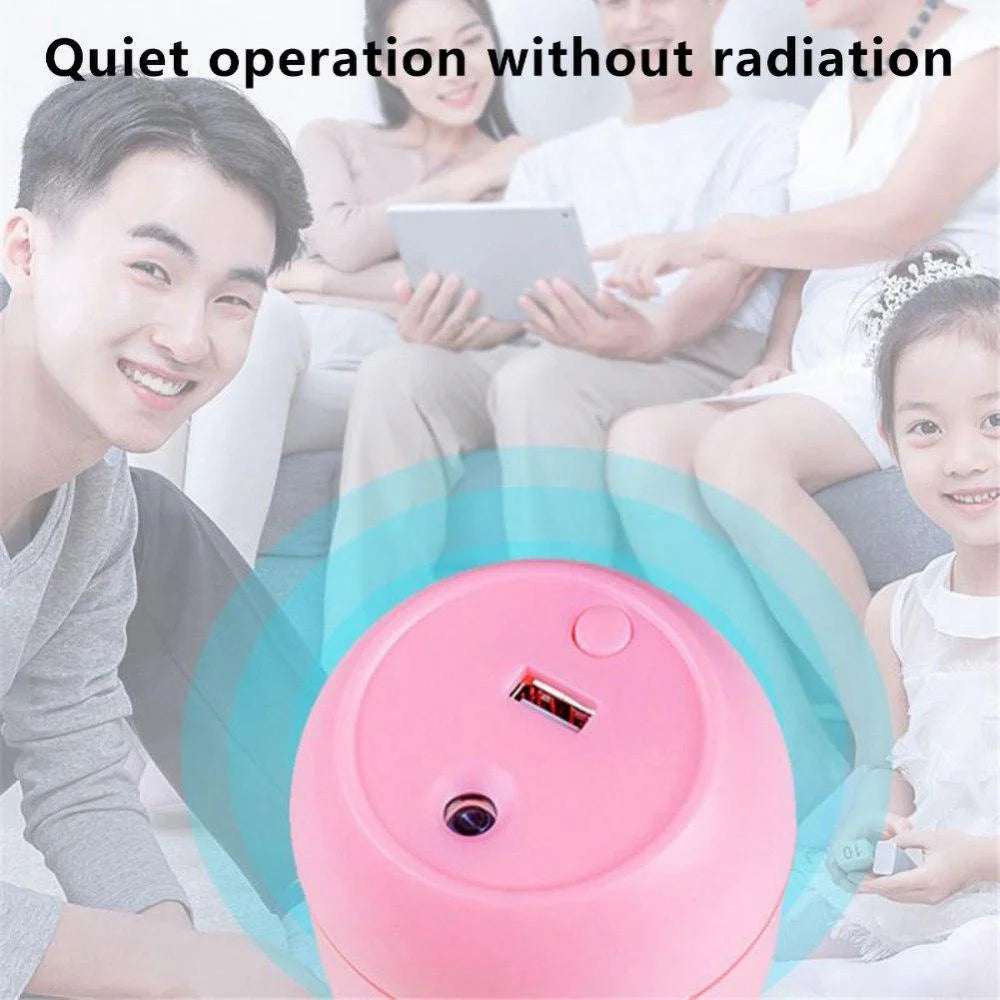 LED Lights Ultrasonic Warm and Cool Mist Humidifier - Best Air Humidifiers for Bedroom / Vaporizer for Baby and Childrens Bedroom, Large Rooms Aroma Humidifier