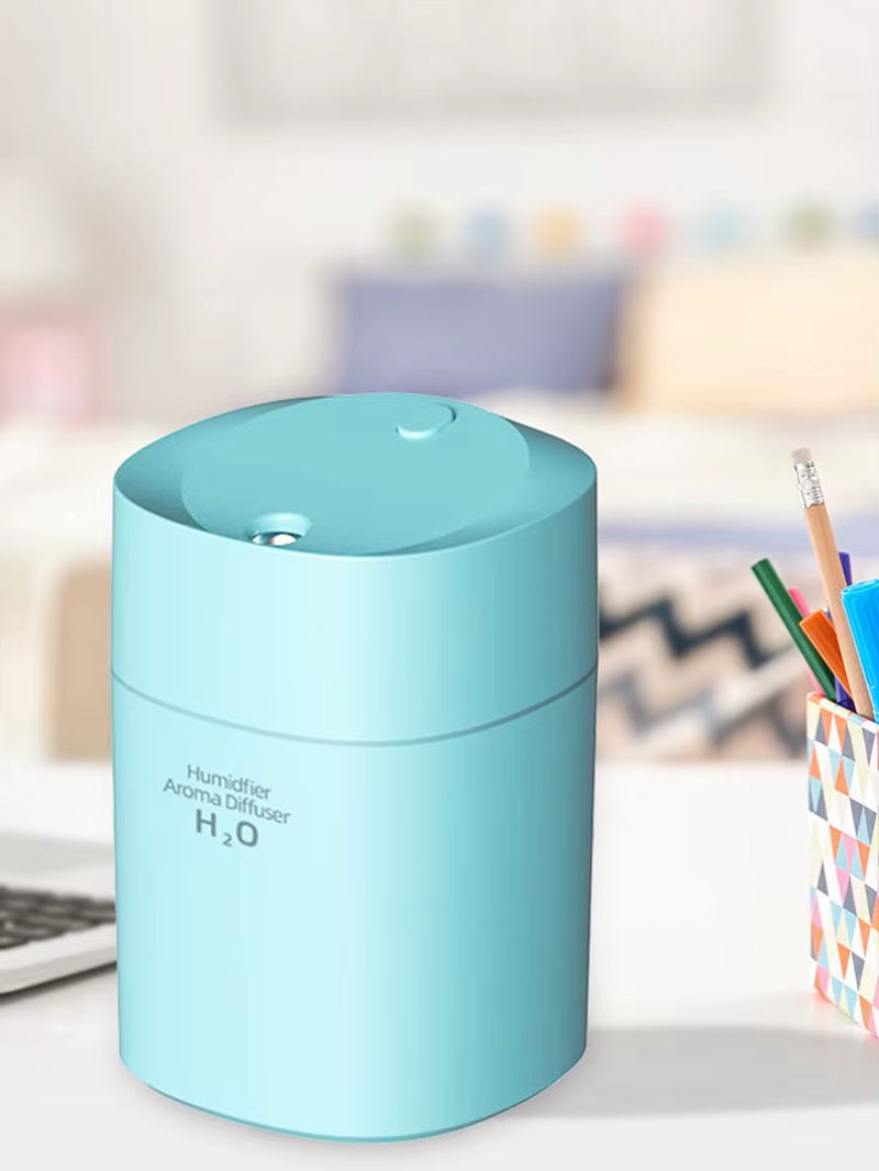 Portable Air Humidifier Essential Oil Aromatic Diffuser Silent Desktop Humidifier USB Charging for Office Bedroom