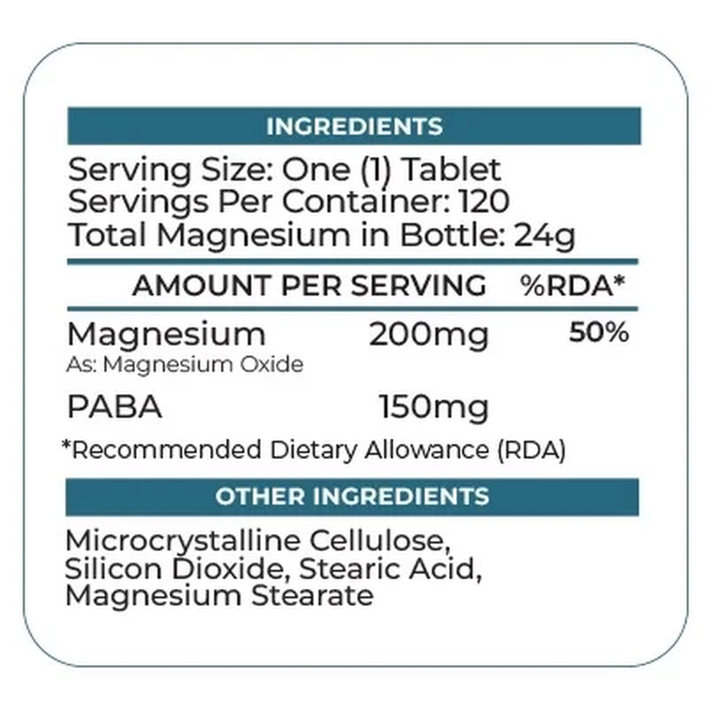 Magnesium Complex Premium Health Supplement |